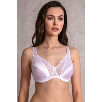 Kadın Balenli Desteksiz Dolgusuz Toparlayıcı Dantelli Küçültücü Sütyen (3652)