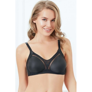 Kadın Balenli Desteksiz Dolgusuz Toparlayıcı Dantelli Küçültücü Sütyen (3705)