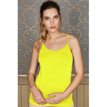 Kadın Pamuklu İp Askılı Atlet (0299)