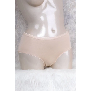 Kadın Pamuklu Orta Bel Geniş Bel Lastikli Slip (2677)