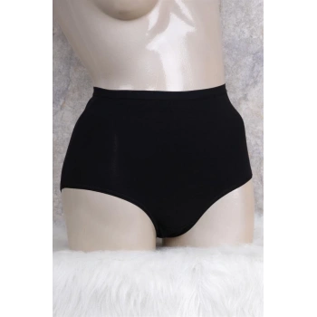 Kadın Pamuklu Yüksek Bel Geniş Bel Lastikli Külot (2678)