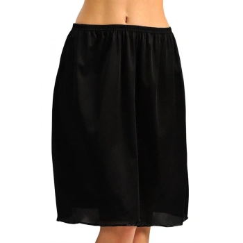 Kadın Polyamid Kumaşlı Diz Altı Uzun Etek Altı Jüpon (0616)