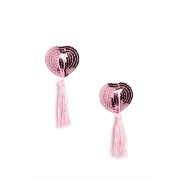 Pembe Püsküllü Fantezi Göğüs Ucu Kapatıcı