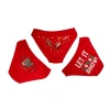 Kırmızı Yılbaşı Desenli 3lü Pamuklu Külot Takımı