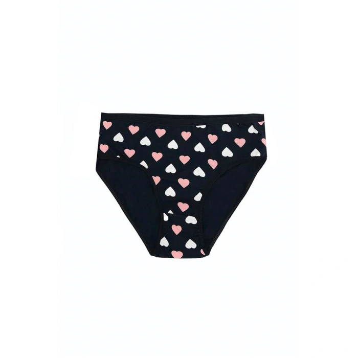 Büyük Beden Pamuklu Likralı Karışık Renkli 3lü Külot