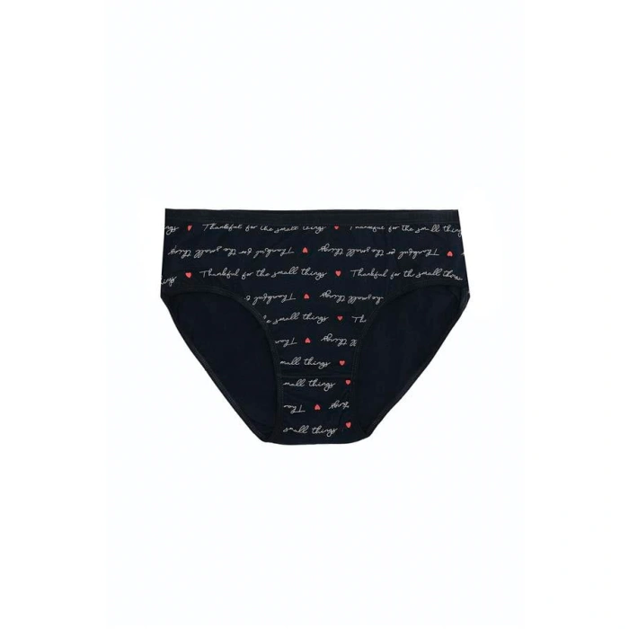 Büyük Beden Pamuklu Likralı Karışık Renkli 3lü Külot