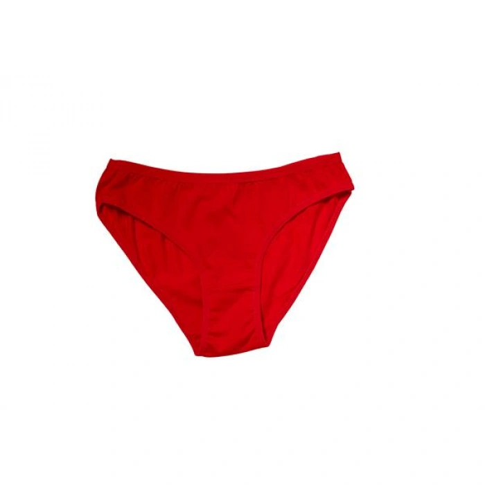 Kırmızı Yılbaşı Desenli Hoo Hoo Hoo Pamuklu Külot