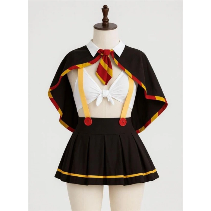 Siyah Harry Potter Cadılar Bayramı Kostümü