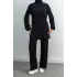 LETAFET 4033 PANTOLONLU TAKIM - SİYAH - (Asorti: M-XL)