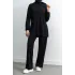LETAFET 4068 PANTOLONLU TAKIM - SİYAH - (Asorti: M-XL)