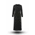 HESNA 8422 ELBİSE - KAHVE - (Asorti: 3-6)