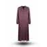 HESNA 8617 ELBİSE - MÜRDÜM - (Asorti: 3-6)