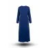 HESNA 8396 ELBİSE - İNDİGO - (Asorti: 46-52)