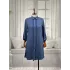 HESNA 5350 TUNİK - İNDİGO - (Asorti: 46-52)