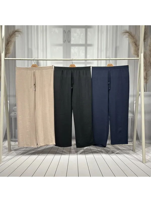 HESNA 1100 ( BTT ) PANTOLON - SİYAH - (Asorti: 50-56)