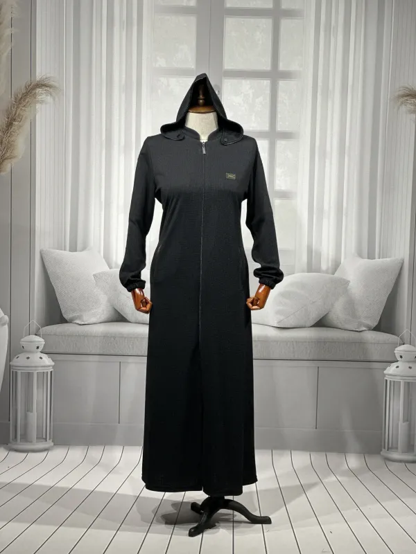 HESNA 2207 PARDESÜ - SİYAH - (Asorti: 4-7)