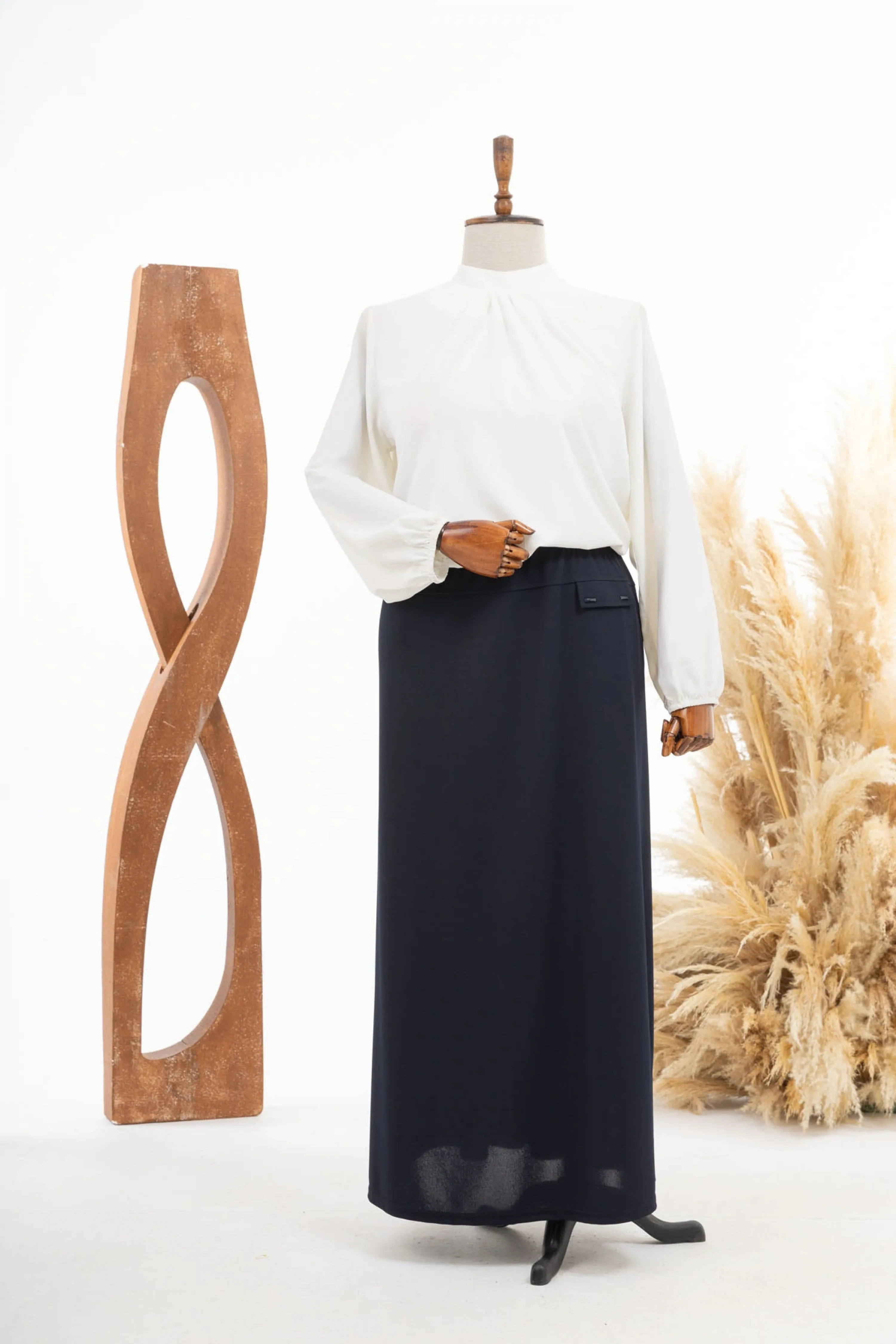 HESNA 6328 BTT. ETEK - LACİVERT - (Asorti: 7-8)