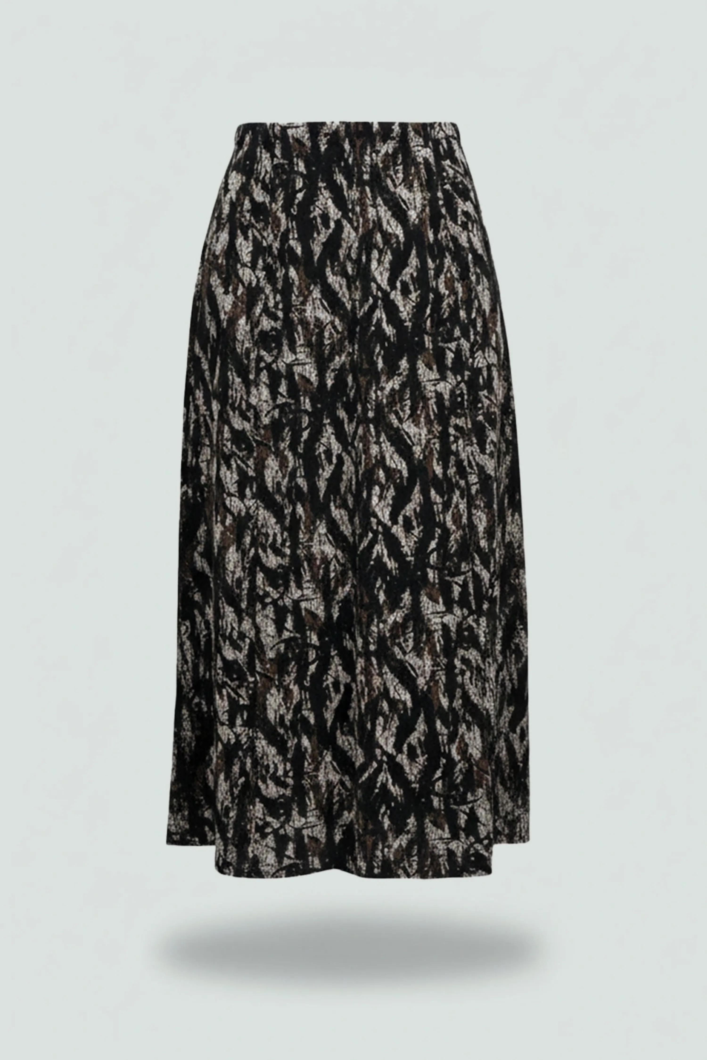 BETÜL ETEK - SİYAH & KAHVE - 30138 - (Asorti: 4-6)