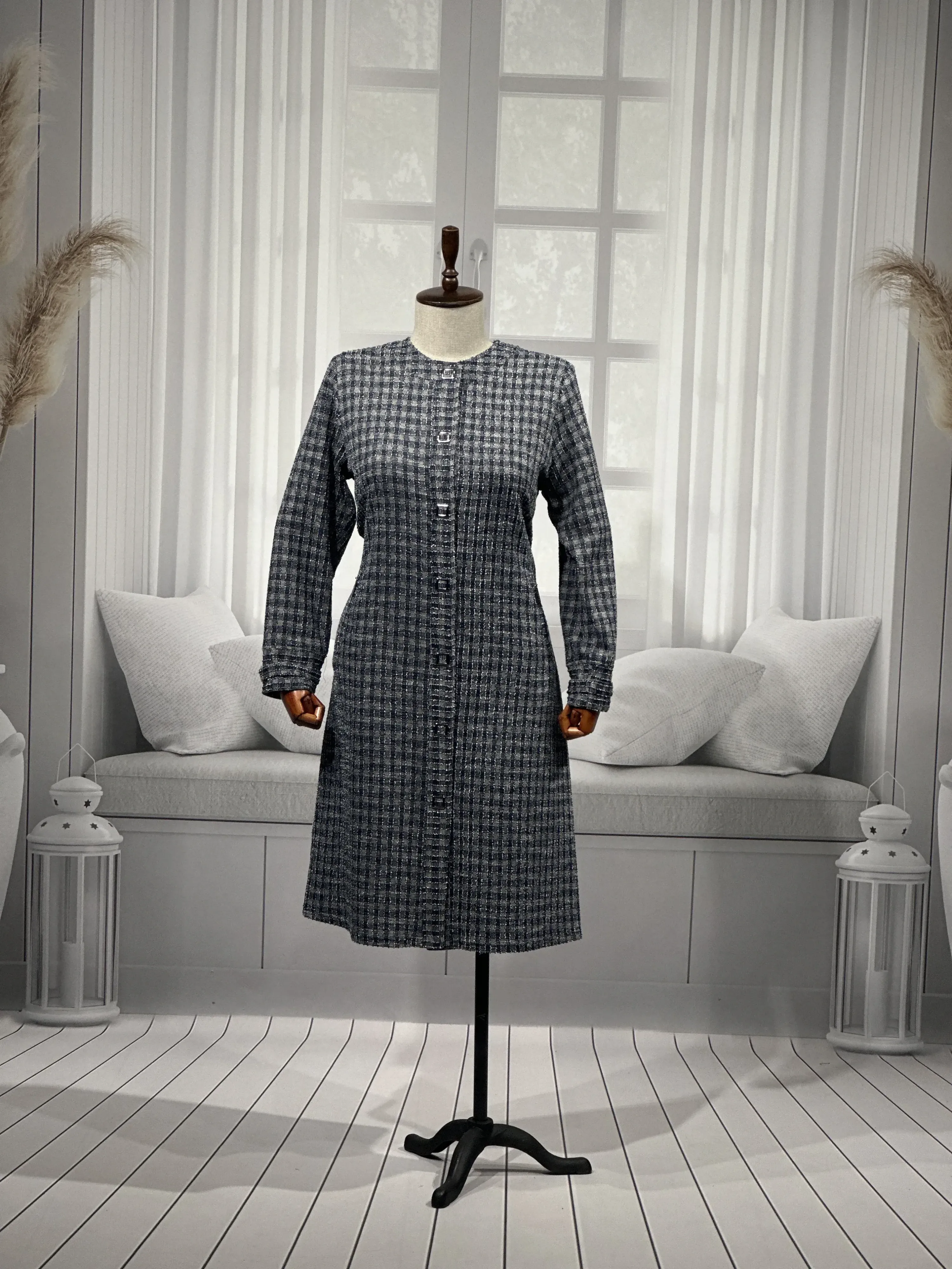 HESNA 1855 ARABOY - LACİVERT - (Asorti: 4-7)