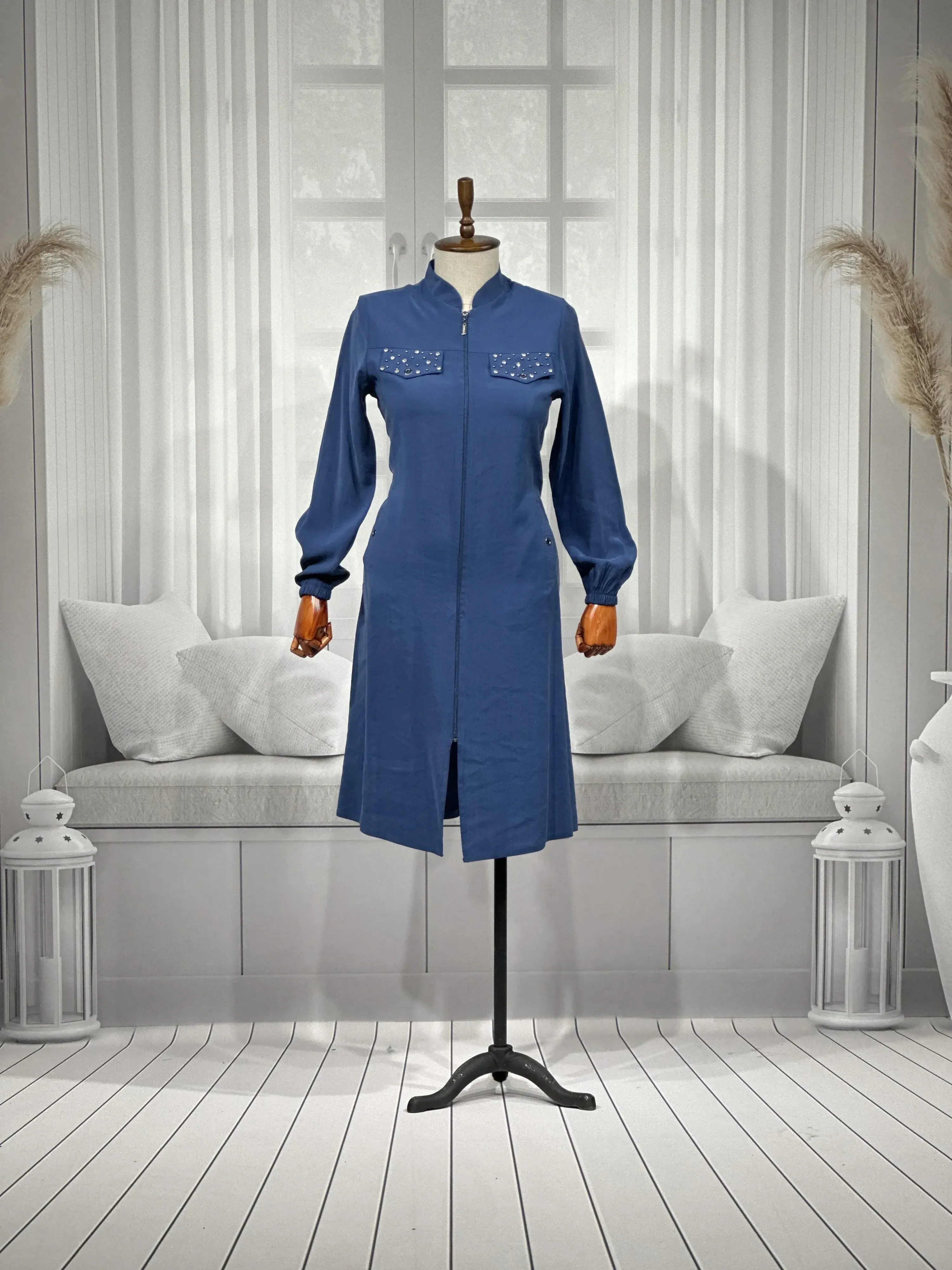 HESNA 1889 ARABOY - İNDİGO - (Asorti: 46-52)