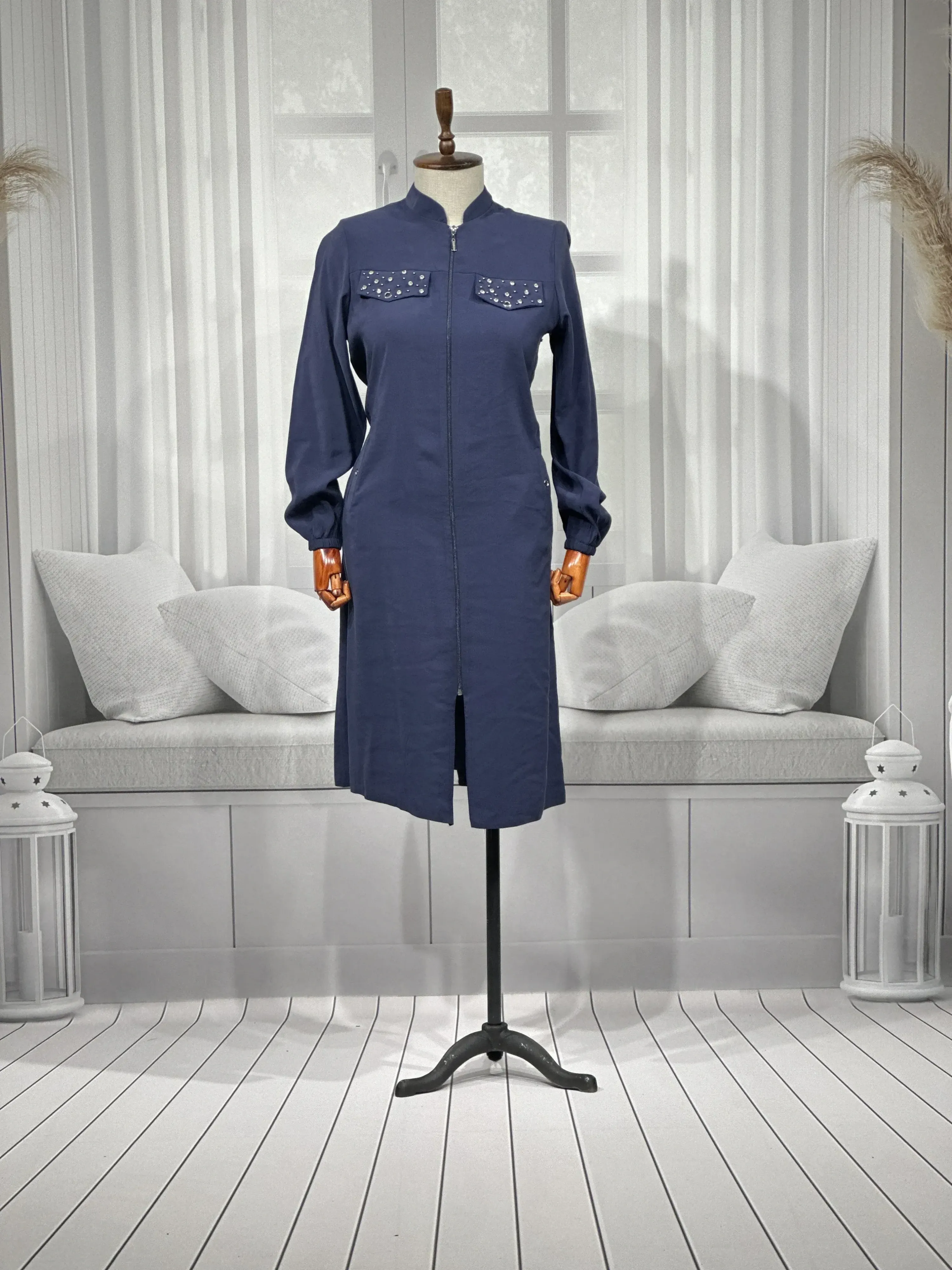 HESNA 1889 ARABOY - LACİVERT - (Asorti: 46-52)