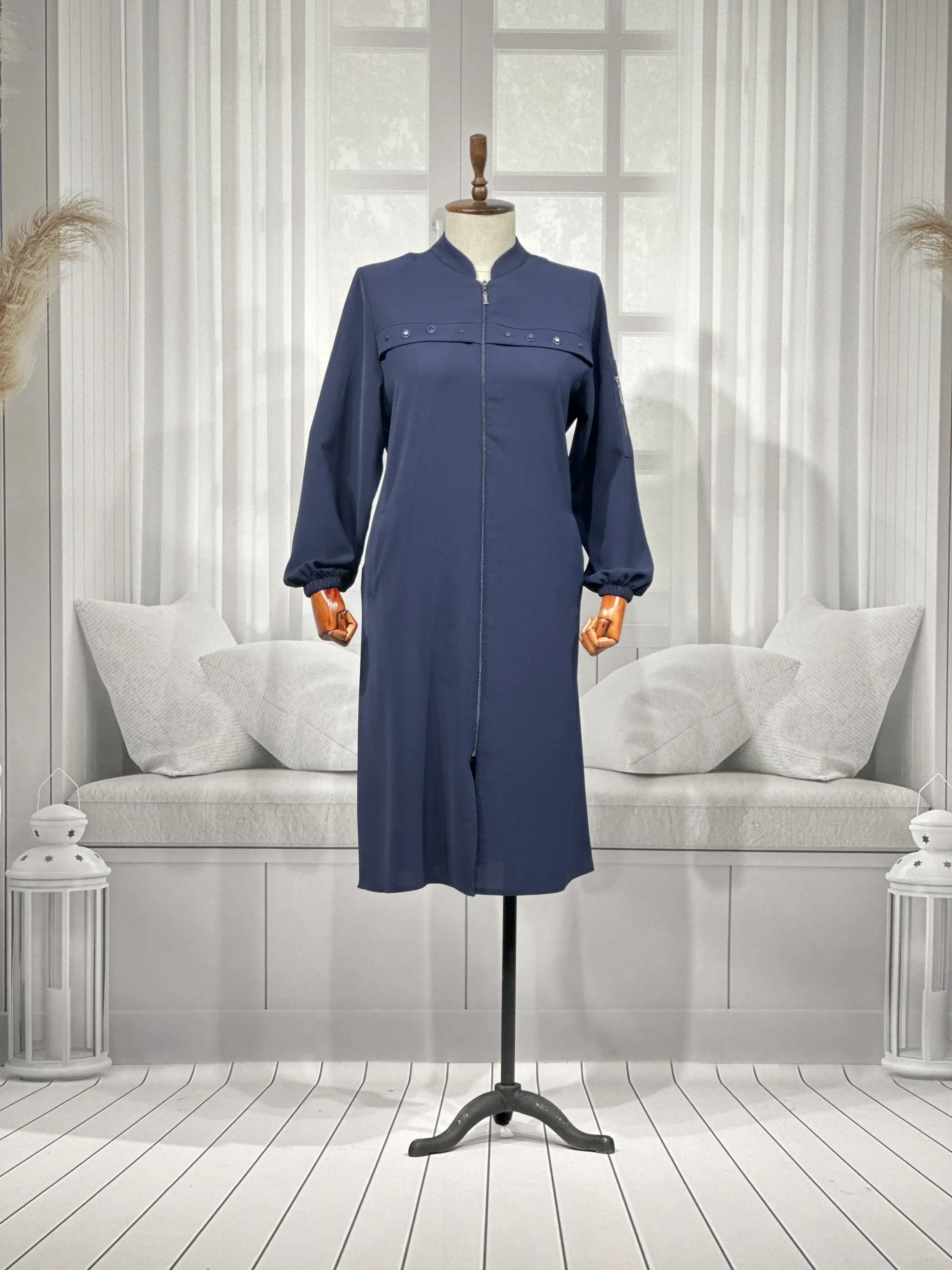 HESNA 1893 ARABOY - LACİVERT - (Asorti: 54-60)