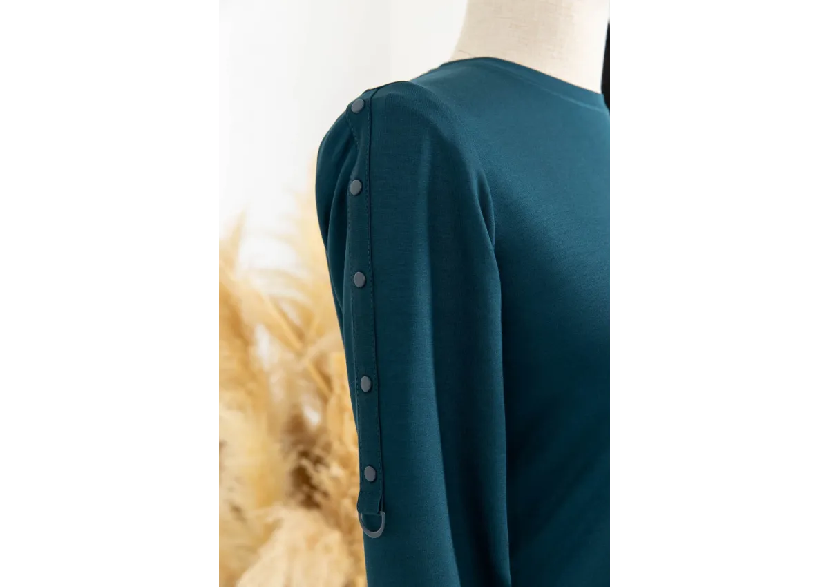 FEYZA ELBİSE - İNDİGO - (Asorti: 3-6)