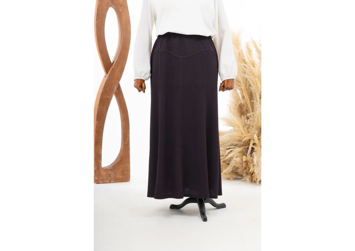 TUĞÇE ETEK - MÜRDÜM - (Asorti: 4-6)