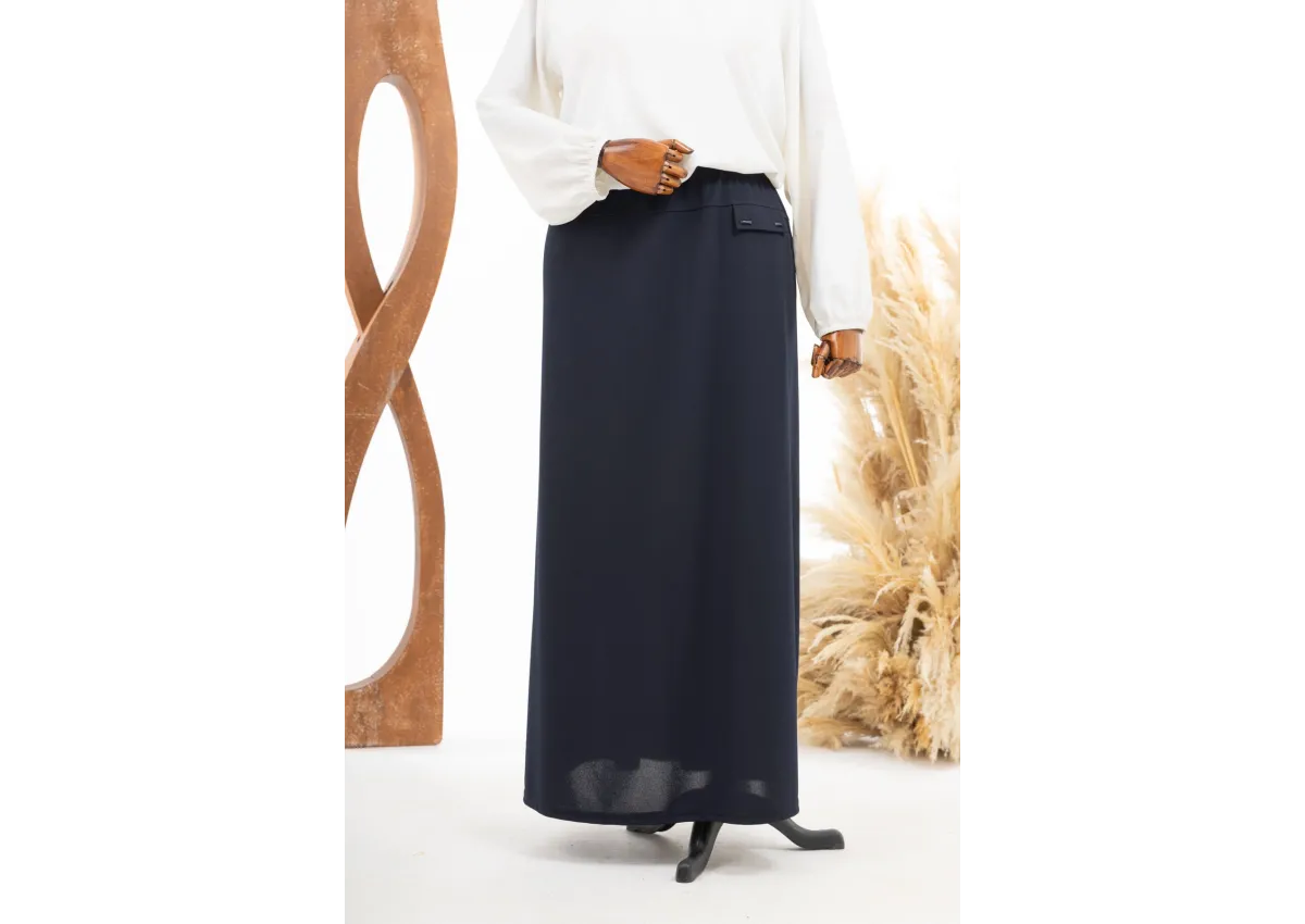 HESNA 6328 BTT. ETEK - LACİVERT - (Asorti: 7-8)