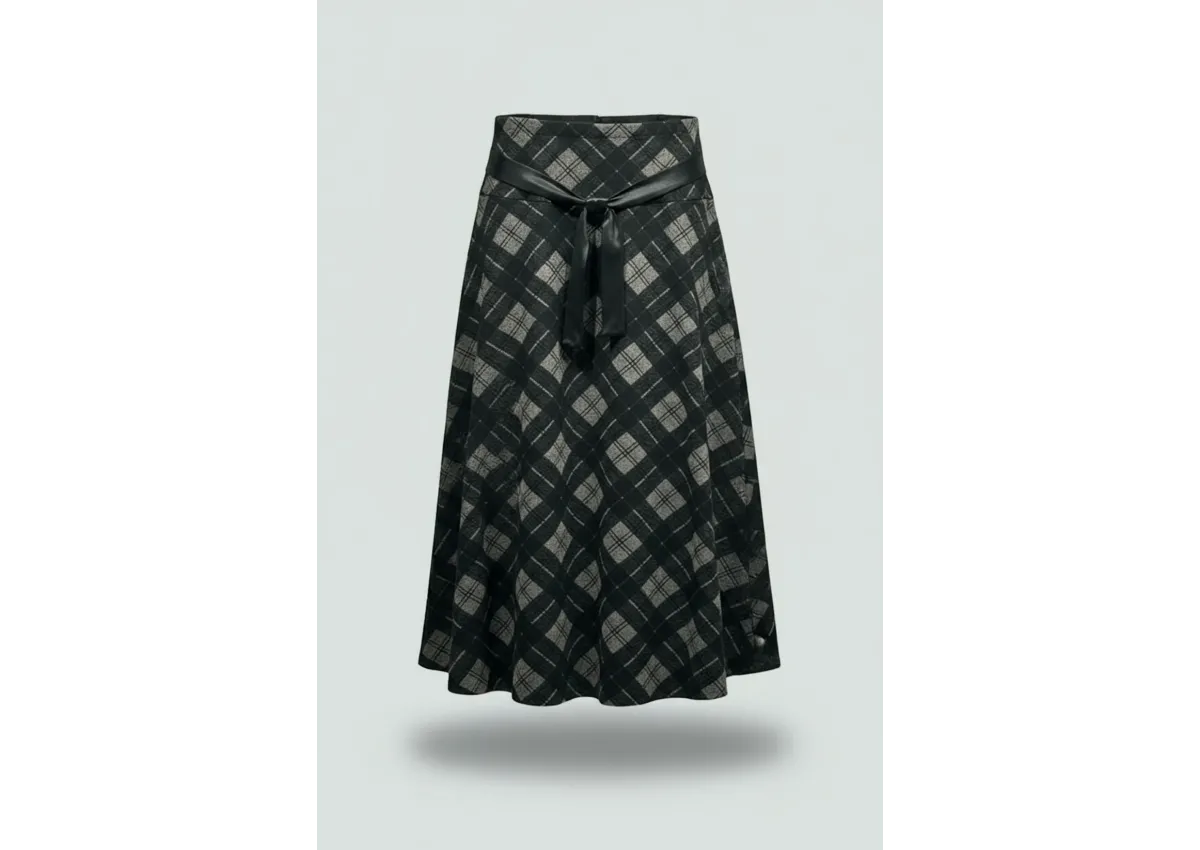 HESNA 6218 ETEK - SİYAH & EKRU - 1933 - (Asorti: 4-6)