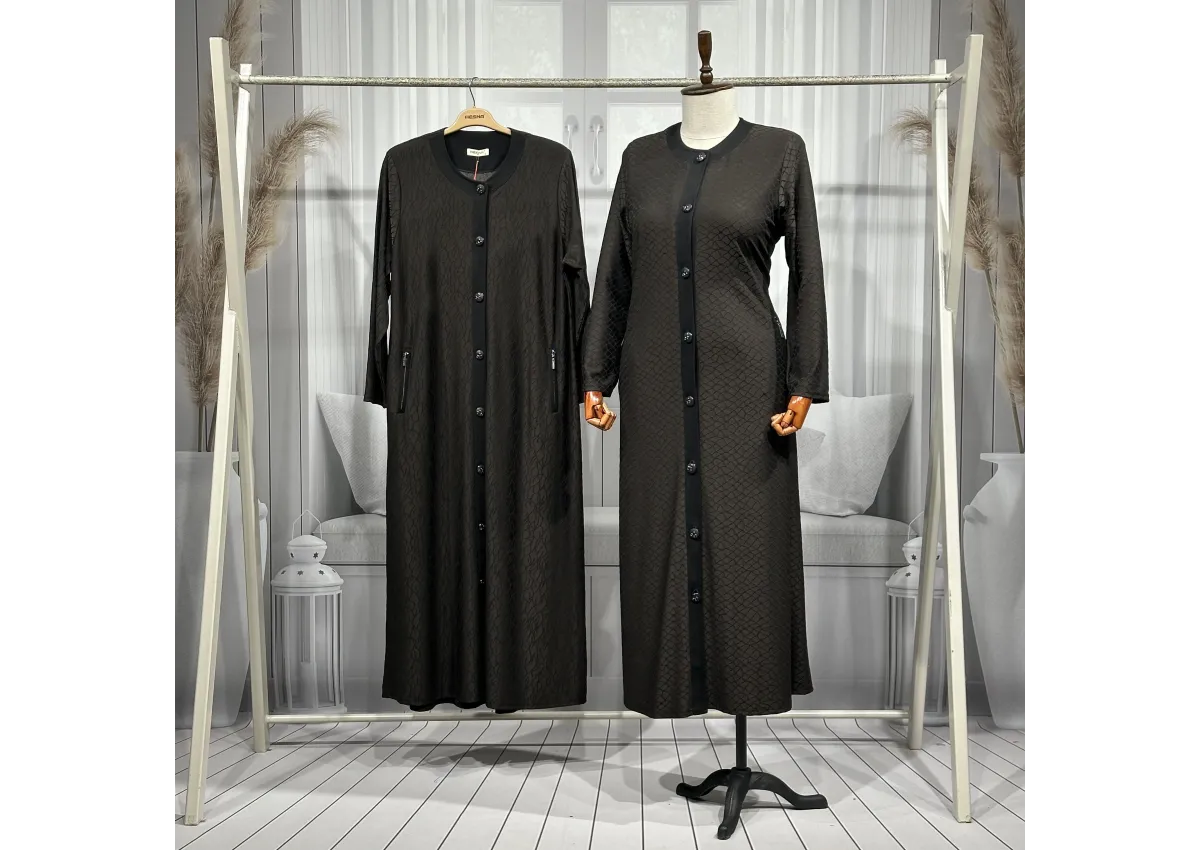 AYLİN PARDESÜ - KAHVE - (Asorti: 4-7)