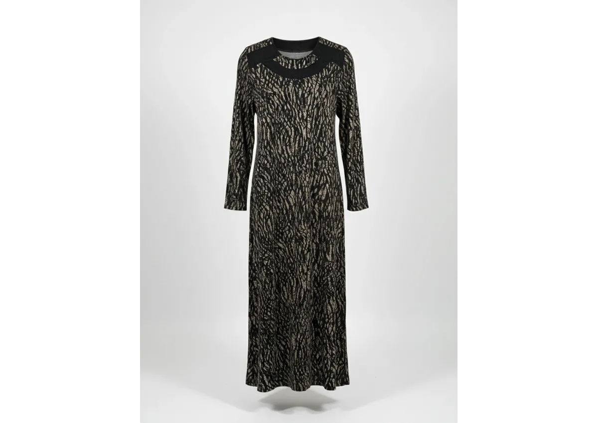 PINAR ELBİSE - KAHVE - 480/U - (Asorti: 4-7)