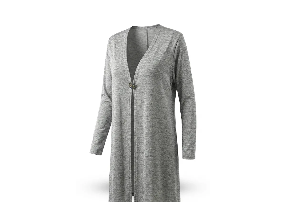 HÜLYA CEKET - GÜMÜŞ - (Asorti: 4-6)