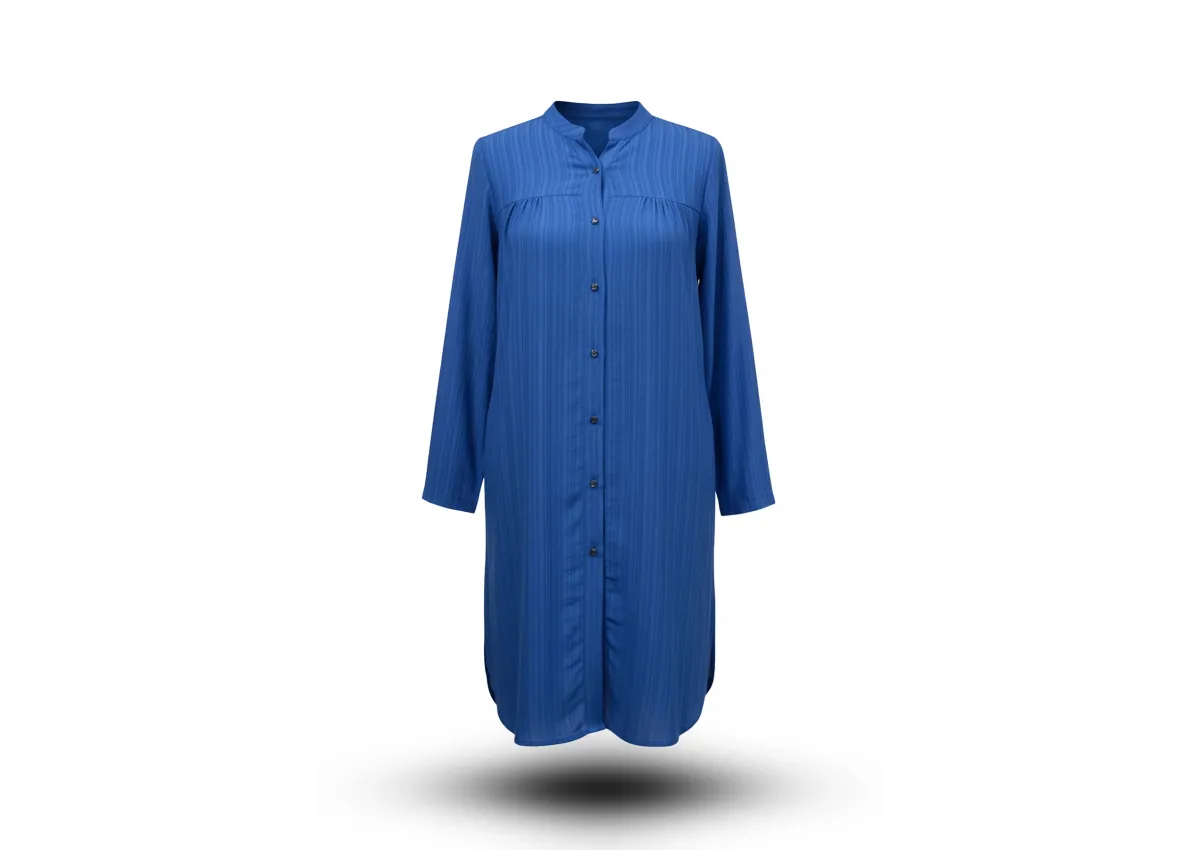 HESNA 5315 TUNİK - İNDİGO - (Asorti: 3-6)