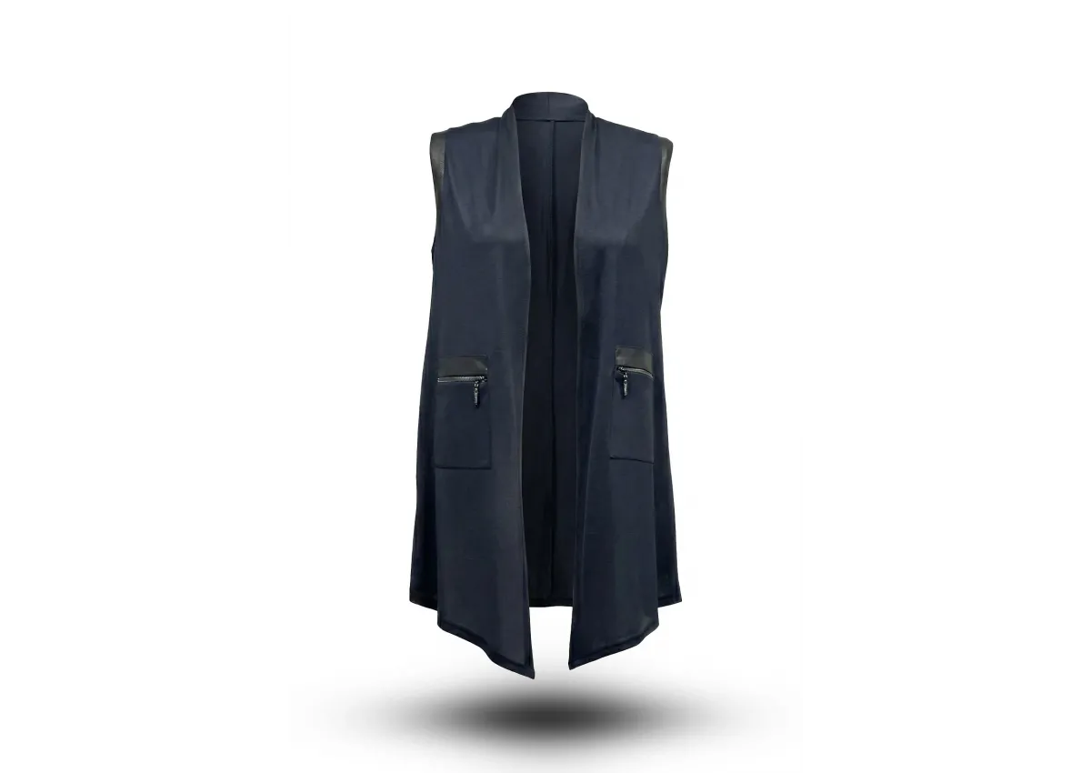 NİMET YELEK - LACİVERT - (Asorti: 3-6)