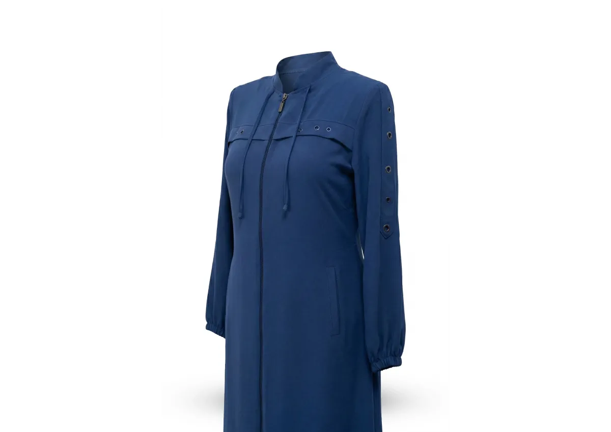 HESNA 6512 FERACE - İNDİGO - (Asorti: 46-52)