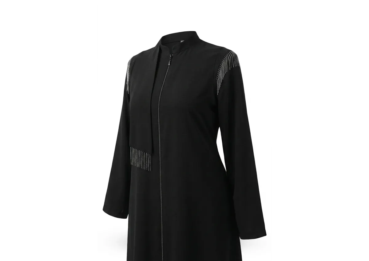 HESNA 6541 FERACE - SİYAH - (Asorti: 44-50)