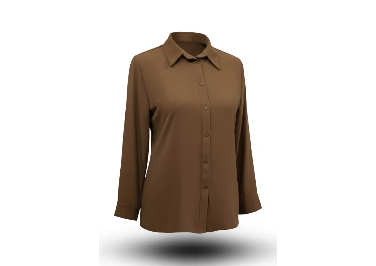 FERİDE GÖMLEK - TABA - (Asorti: 46-54)