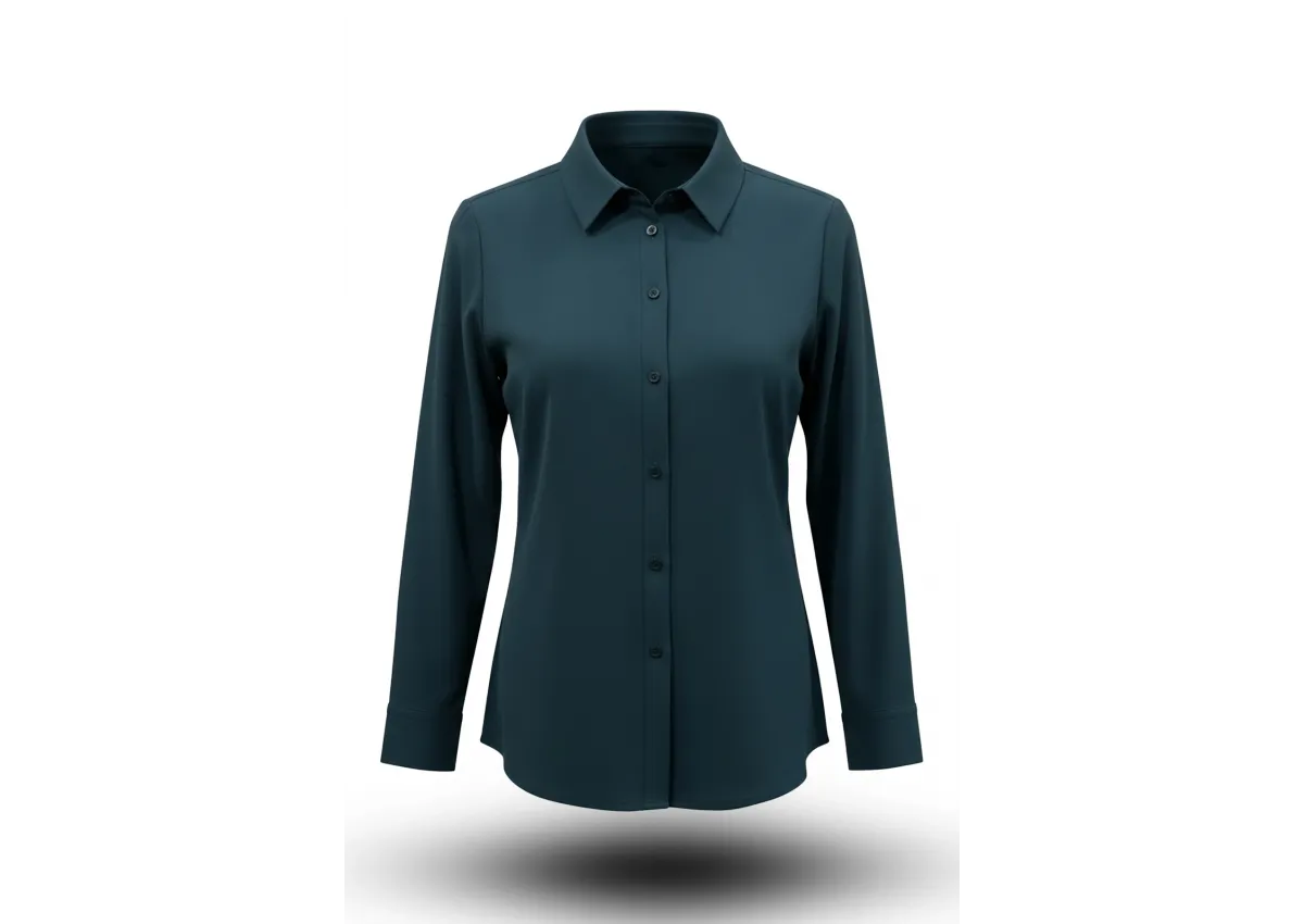 FERİDE GÖMLEK - ZÜMRÜT - (Asorti: 46-54)