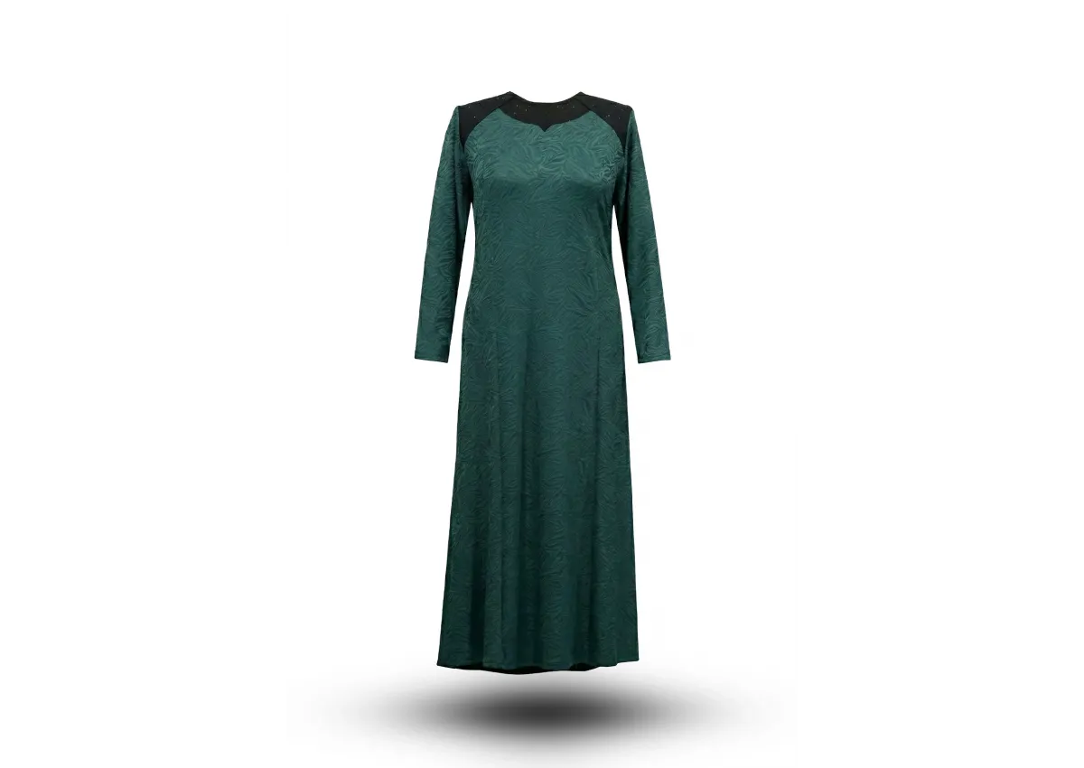 ELVAN ELBİSE - HAKİ - (Asorti: 4-7)