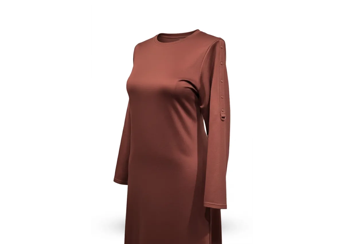 FEYZA ELBİSE - TABA - (Asorti: 3-6)