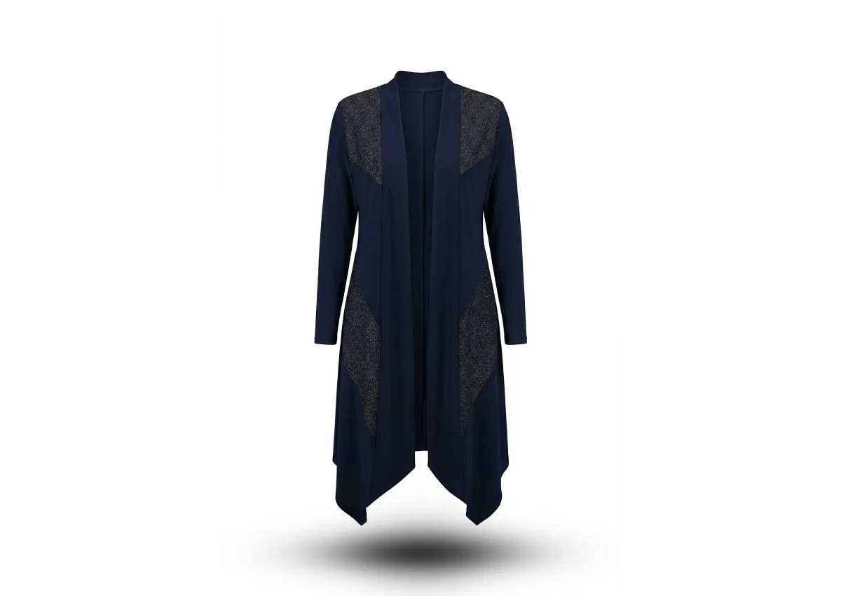 HESNA 4207 CEKET - LACİVERT - (Asorti: 4-7)