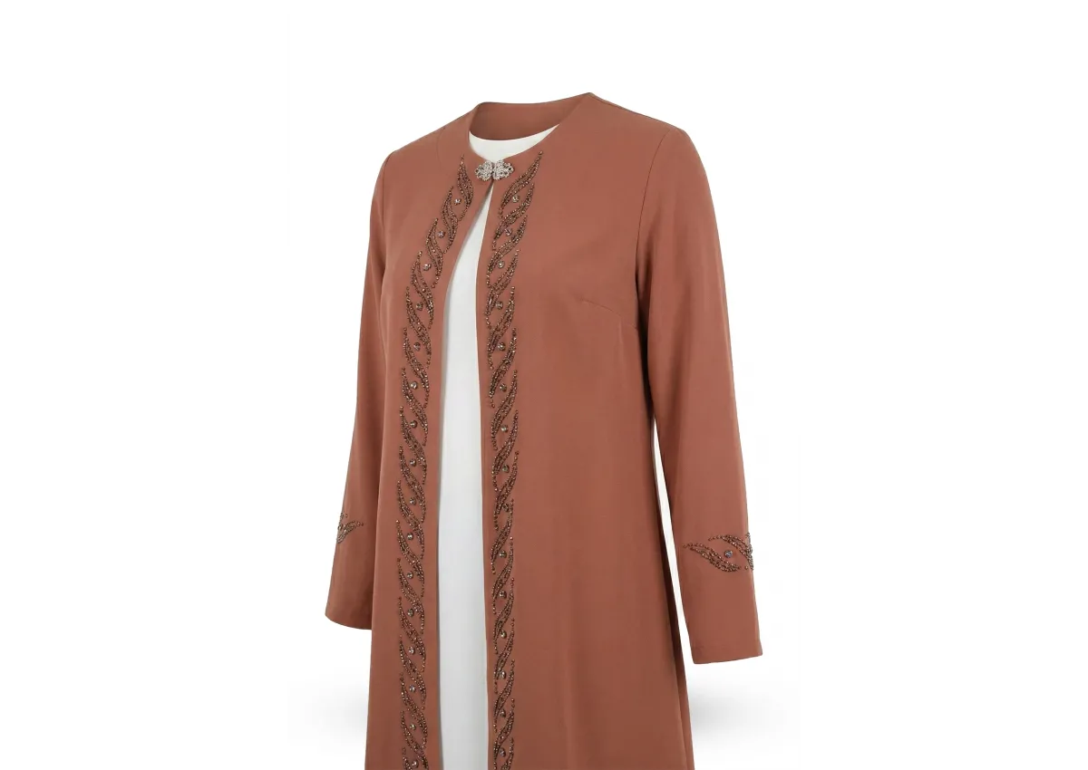 HESNA 3517 TAKIM - SOĞAN KABUĞU - (Asorti: 46-52)