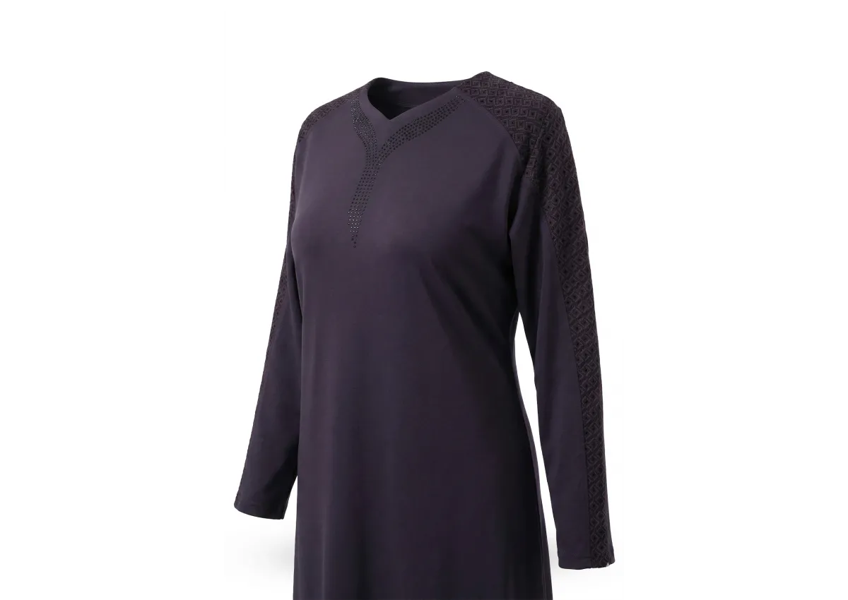 HESNA 8026 (BTT) ELBİSE - AÇIK MÜRDÜM - (Asorti: 7-9)