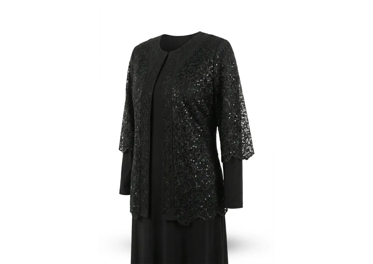 HESNA 1253 TAKIM - SİYAH - (Asorti: 4-6)