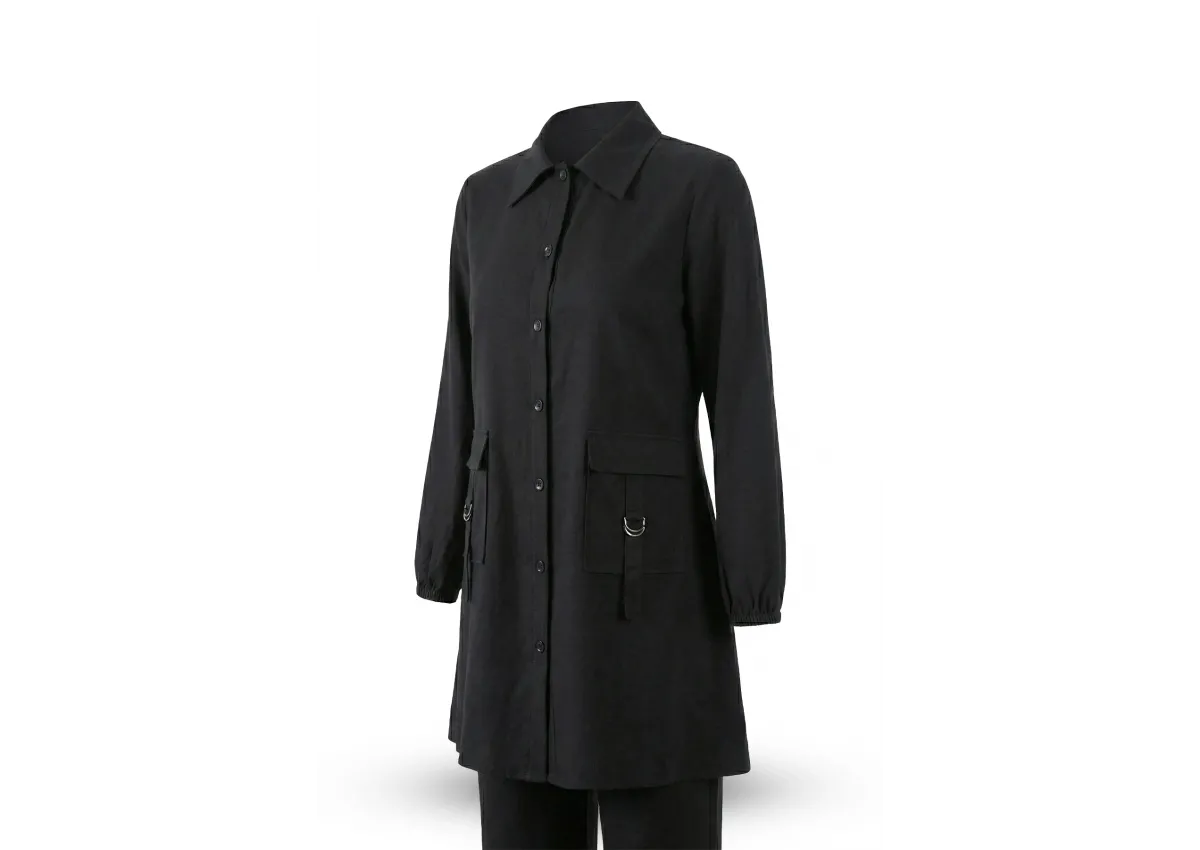 HESNA 4614 TAKIM - SİYAH - (Asorti: 46-52)