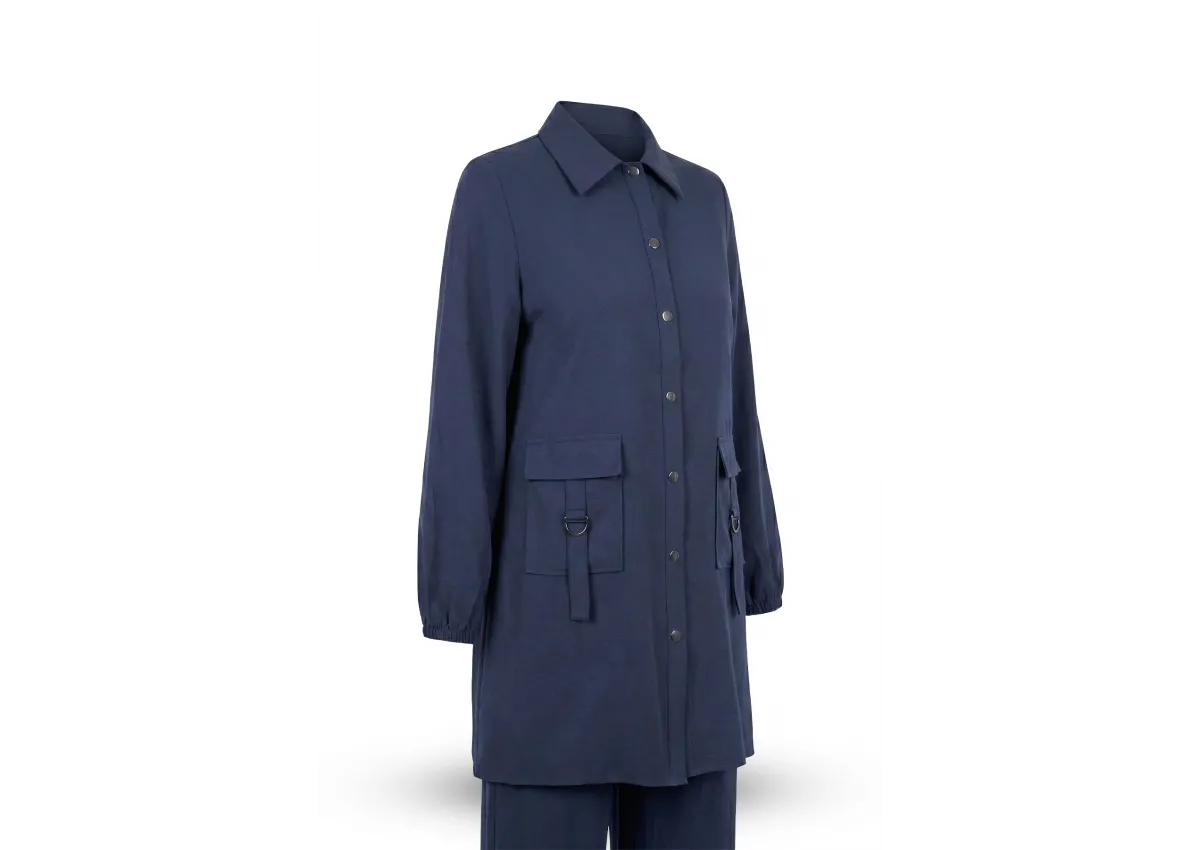 HESNA 4614 TAKIM - LACİVERT - (Asorti: 46-52)