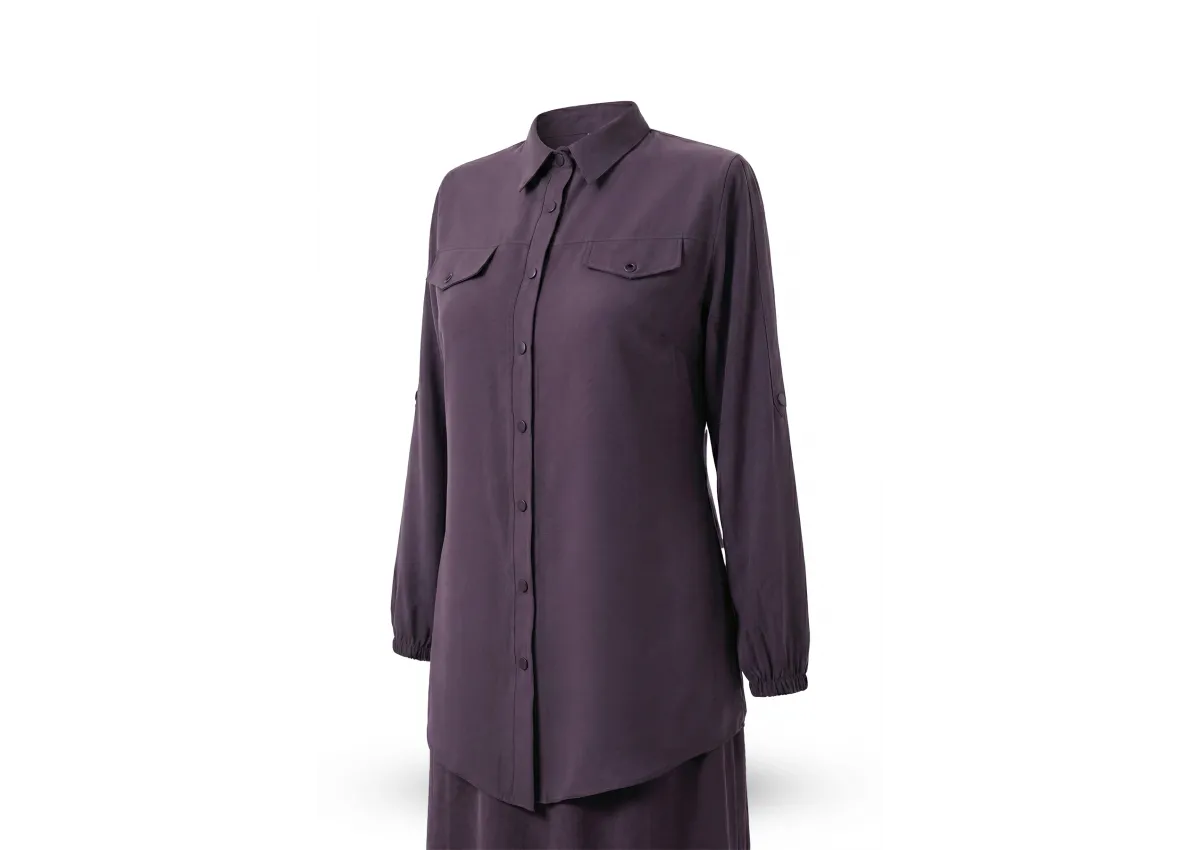 HESNA 7753 TAKIM - MÜRDÜM - (Asorti: 46-52)