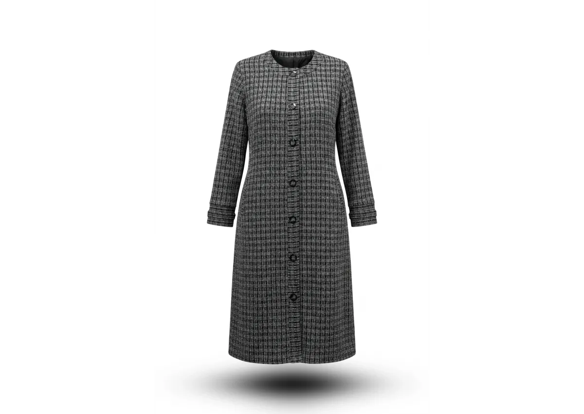 HESNA 1855 ARABOY - SİYAH & GRİ - (Asorti: 4-7)