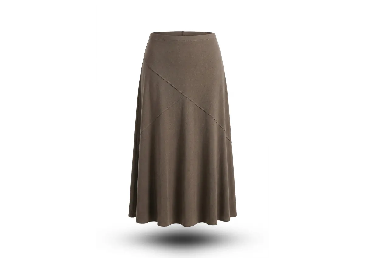 HESNA FİRDEVS ETEK - VİZON - (Asorti: 6-7)